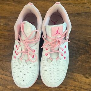 Jordan Kids Sneakers in Pink and White